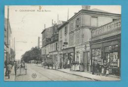 CPA 30 - Commerces Marchand Cartes Postales Rue De Bezons COURBEVOIE 92 - Courbevoie