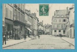 CPA - Commerce Marchand Cartes Postales Rue Des Ponts CHATILLON-SUR-SEINE 21 - Chatillon Sur Seine