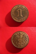 Allemagne - 1 Pfennig 1893 J Hamburg 4418 - 1 Pfennig