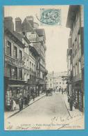 CPA 62 - Commerce Marchand Cartes Postales Rue Pont-Mortain LISIEUX 14 - Lisieux