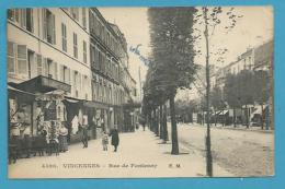 CPA 4596 - Commerce Marchand Cartes Postales Rue De Fontenay VINCENNES 94 - Vincennes