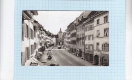 CPSM   LIESTAL - Rathausstrasse Mit Ober Tor  - éditeur Grauwiller - Liestal