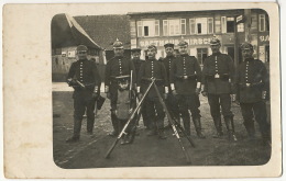 Real Photo Lahr 1915 WWI Feldpost S.B. Ers Batl No 171 Gasthaus Hirsch At The Back Judaica - Lahr