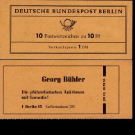 Markenheftchen 3 D Dürer Postfrisch ** MNH (1) - Booklets