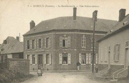 Acheux  (80.Somme)  La Gendarmerie - Acheux En Amienois