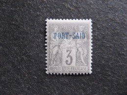 PORT-SAID: TB  N° 3, Neuf X. - Unused Stamps