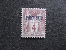 PORT-SAID: TB  N° 4, Neuf X. - Unused Stamps