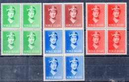 NORVEGE Timbres Neufs ** De 1939 ( Ref 4188 ) En Blocs De 4 - Ongebruikt