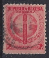 Cuba  1939  Havana Tobacco Industry  (o) 2c - Oblitérés