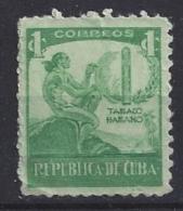 Cuba  1939  Havana Tobacco Industry  (o) 1c - Usados