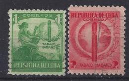 Cuba  1939  Havana Tobacco Industry  (o) - Used Stamps