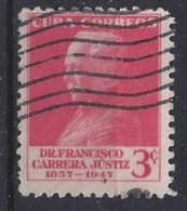 Cuba  1953  Dr. F. Carrera Justiz  (o) 3c - Usados