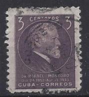 Cuba  1953  Birth Cent. Of Dr.Rafael Montoro  (o) 3c - Usados