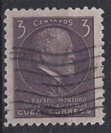 Cuba  1953  Birth Cent. Of Dr.Rafael Montoro  (o) 3c - Gebraucht