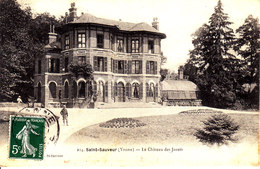 89. Yonne : Saint Sauveur . Le Chateau Des Janets . - Saint Sauveur En Puisaye