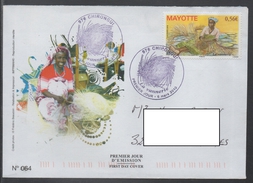 MAYOTTE - CHIRONGUI / 2010 ENVELOPPE PREMIER JOUR  ILLUSTREE NUMEROTEE POUR LA FRANCE (ref 7264i) - Covers & Documents