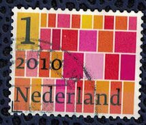 Pays Bas 2010 Oblitéré Rond Used Rectangles Colorés - Usati