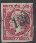 Lot N°32629  N°17B , Oblit PC 1305 DIGNY (27), Ind 14, Bonnes Marges - 1853-1860 Napoléon III