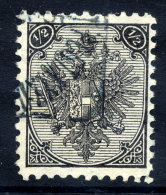 BOSNIA & HERZEGOVINA  1890 ½ Kr. Typograped  Perforated 10½ USED.    ANK 1 II B A - Bosnie-Herzegovine