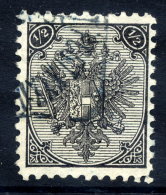 BOSNIA & HERZEGOVINA  1890 ½ Kr. Typograped  Perforated 10½ USED.    ANK 1 II B A - Bosnia Herzegovina