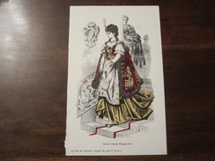 PUBLICITE MEDICALE ALPHAMIDE HISTOIRE DES COSTUMES A TRAVERS LES AGES ET LES PAYS NOBLE DAME HONGROISE - Boeken