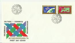 ROMANIA FDC 1974 - FDC