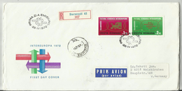 ROMANIA FDCR-CV 1972 - FDC