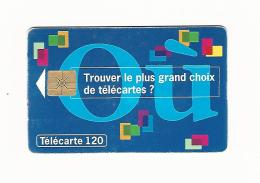 VARIÉTÉS FRANCE TÉLÉCARTES 04 / 94 F462  BNVT UNITE 120  GEM 1 A  B + 8 CHIFFRES    UTILISÉE - Fehldrucke