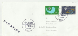 TURKEI CV 1969 - Lettres & Documents