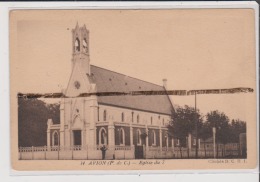 Carte Postale - AVION - Eglise Du 7 - Avion