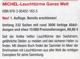 Motiv Leuchttürme 1.Auflage MICHEL 2017 Neu 70€ Topic Stamps Catalogue Lighthous Of The World ISBN978-3-95402-163-5 - Libri & Cd