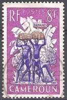 Cameroun 1954 Michel 306 O Cote (2001) 0.60 Euro Porteur De Bananes Cachet Rond - Used Stamps