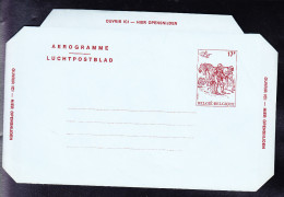 AEROGRAMME,  TYPE BELGICA, FRANCAIS NEERLANDAIS. (6AL 267) - Aérogrammes