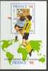 Laos 1993 Football-Soccer France-98 Block MNH - 1998 – Francia