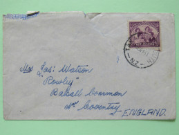 New Zealand 1946 Cover Takapua To England - Royal Family - Brieven En Documenten