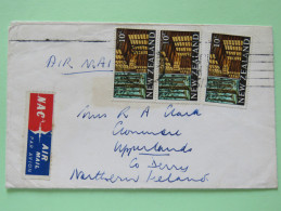 New Zealand 1968 Cover To Northern Ireland - Wood - Storia Postale