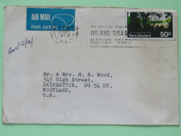 New Zealand 1979 Cover To England - National Park - Lettres & Documents