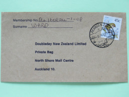 New Zealand 1992 Cover Akaroa To Auckland - Bird - Covers & Documents