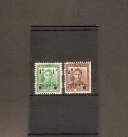 NEW ZEALAND 1941 SURCHARGE SET SG 628/629  MOUNTED MINT Cat £3.50 - Neufs