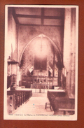 1 Cpa Frontenay Rohan (deux Sèvres) Intérieur De L' église - Frontenay-Rohan-Rohan