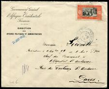 SENEGAL - N° 76 / LETTRE DE DAKAR LE 8/1/1923 POUR PARIS - TB - Covers & Documents
