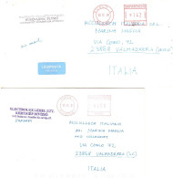 2 LETTERE X ITALY - Storia Postale