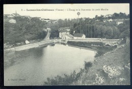 Cpa Du 86 Lussac Les Châteaux -- Etang Et Le Panorama Du Petit Moulin  NCL13 - Lussac Les Chateaux