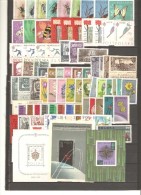POLOGNE  ANNEE  COMPLETE 1962  NEUVE ** MNH LUXE  84 TIMBRES  ET 3 BLOCS - Años Completos