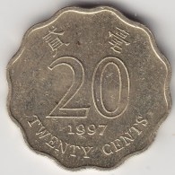 @Y@   Hong Kong  20 Cents  1997      (3699) - Hong Kong