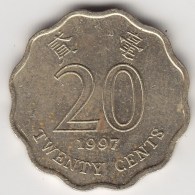 @Y@   Hong Kong  20 Cents  1997     (3711) - Hong Kong