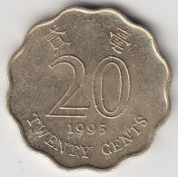 @Y@   Hong Kong  20 Cents  1995     (3713) - Hong Kong