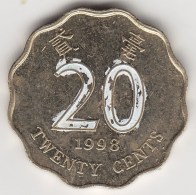 @Y@   Hong Kong  20 Cents  1998     (3719) - Hong Kong