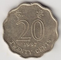 @Y@   Hong Kong  20 Cents  1997     (3720) - Hong Kong