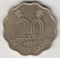 @Y@   Hong Kong  20 Cents  1995     (3723) - Hong Kong